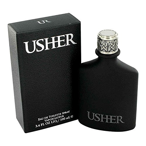 Usher for Men Eau de Toilette Spray, 3.4 Ounce