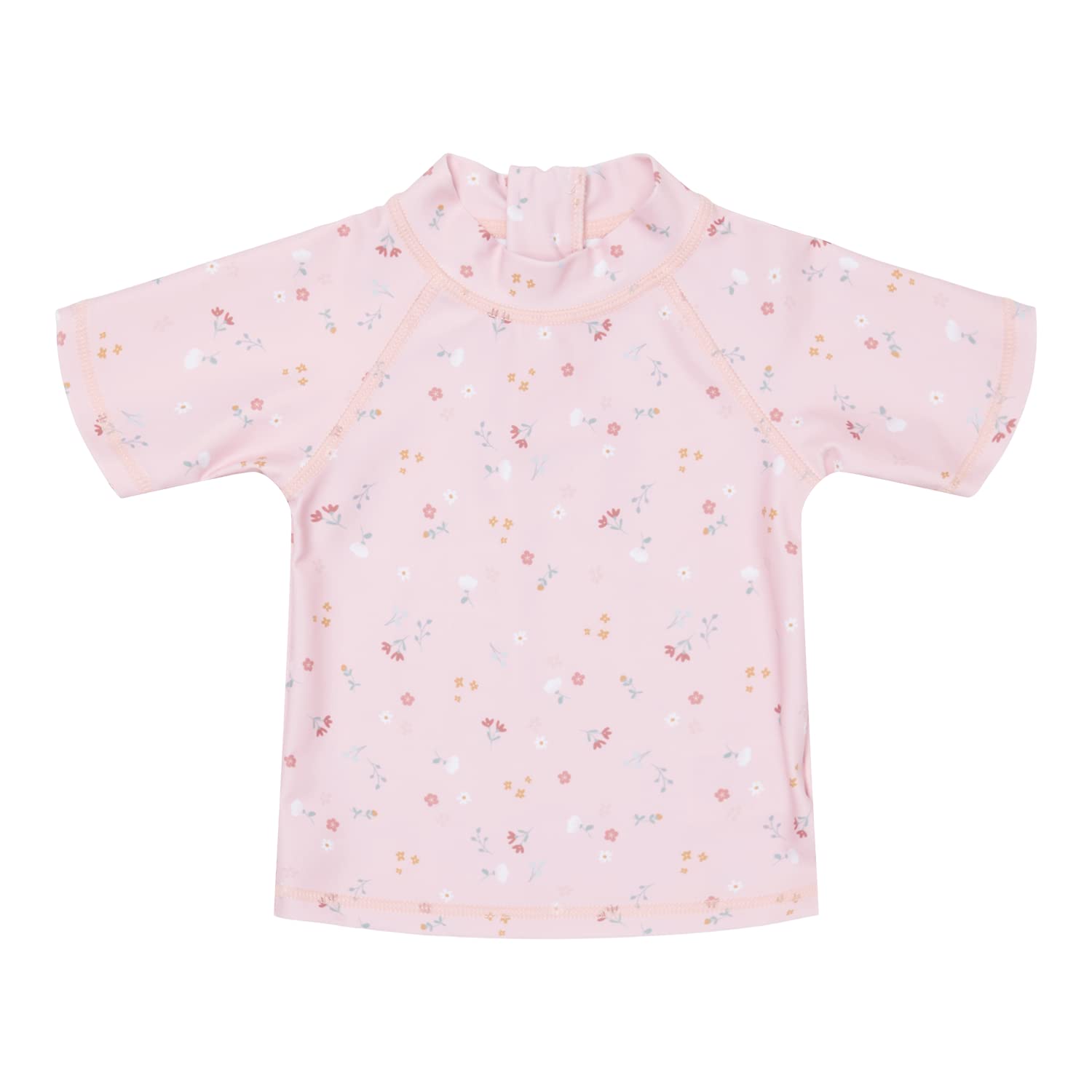Little Dutch Schwimmshirt Badeshirt Kurzarm Kleinkind Mädchen rosa (Gr. 86/92) - Little pink Flowers