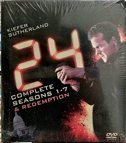 KIEFER SUTHERLAND 24 COMPLETE SEASONS 1-7 & REDEMPTION