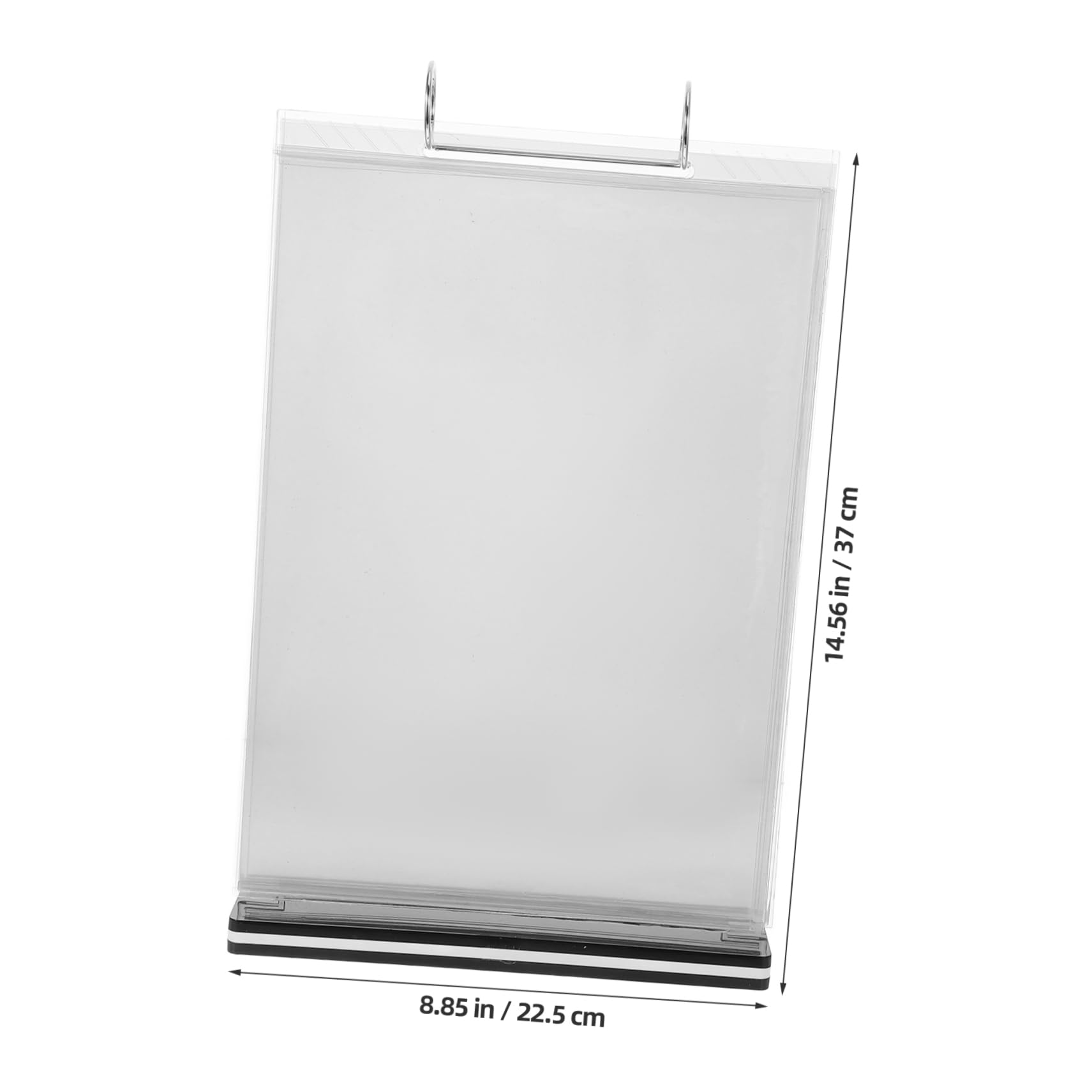 Ciieeo Flip Table Sign Menu Display Board Desk Flip Organizer A4 Size Retail Store