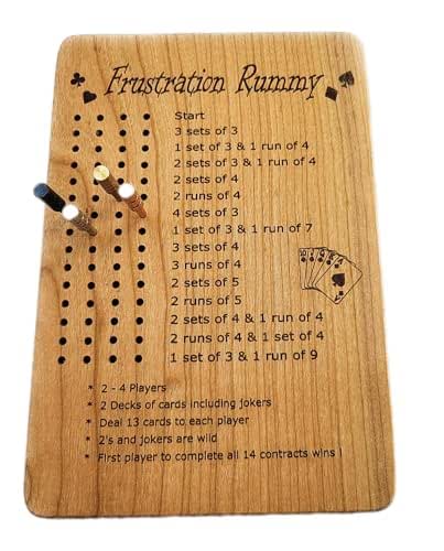 Amazon.com: Frustration Rummy game board : Handmade Products