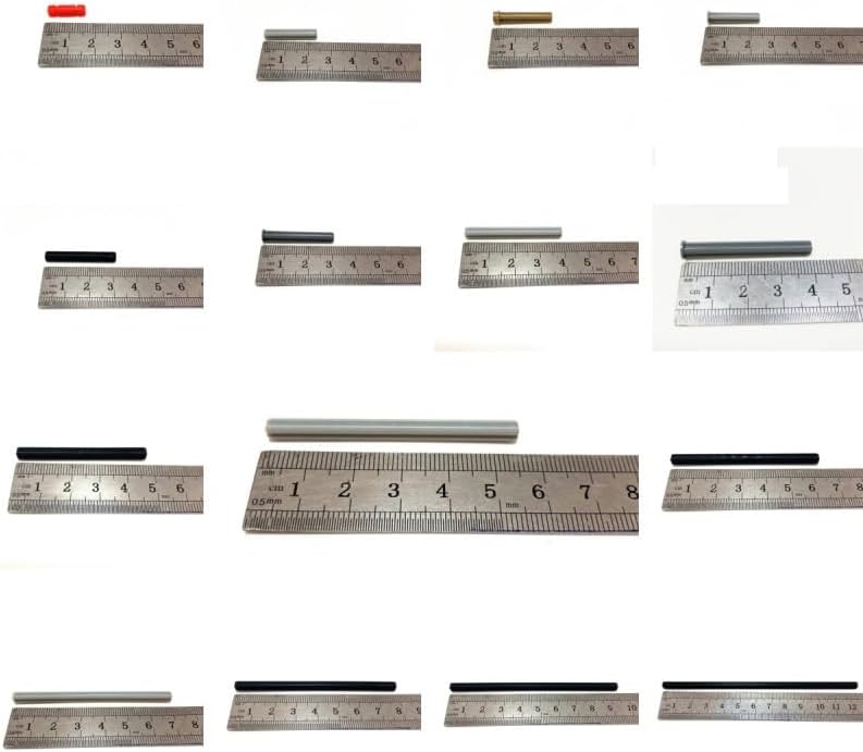 120Pcs Axle Rods Assortment Pack, Train Wheel Cross Axle Parts Replacement Pieces Set, Compatible with Lego Parts and Pieces