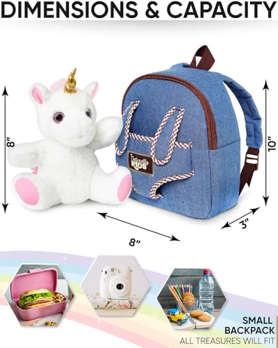 naturally kids unicorn toys for age 3 birthday gifts for 2 year old girls 3 year old girl gifts toddler unicorn backpack