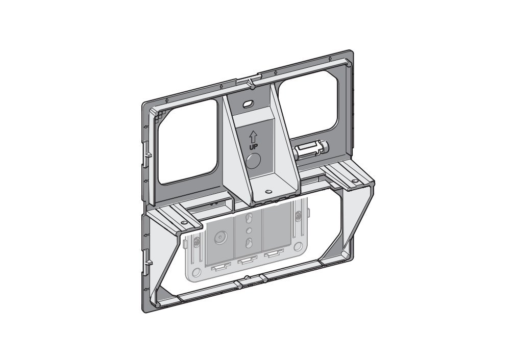 Meliconi Ghost Cubes Shelf Sistema Copricavi Componibile, Bianco