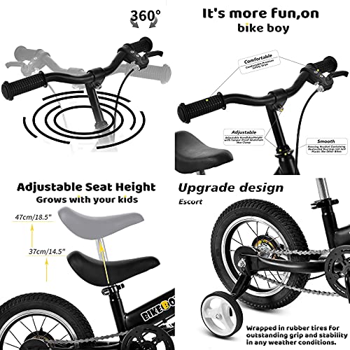 Bikeboy YBIKE Balance Bike 2 In 1,The Dual Use Of A Kids Balance Bike And Toddler Bike thumb #3