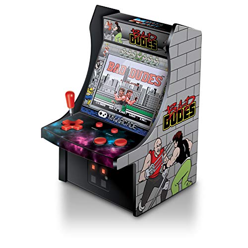 image for My Arcade Bad Dudes Micro Player - 6.75 Inch Mini Retro Arcade Machine
