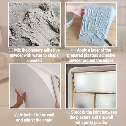 Arche de porte arrondie solution moulure universelle pour masquer les imperfections