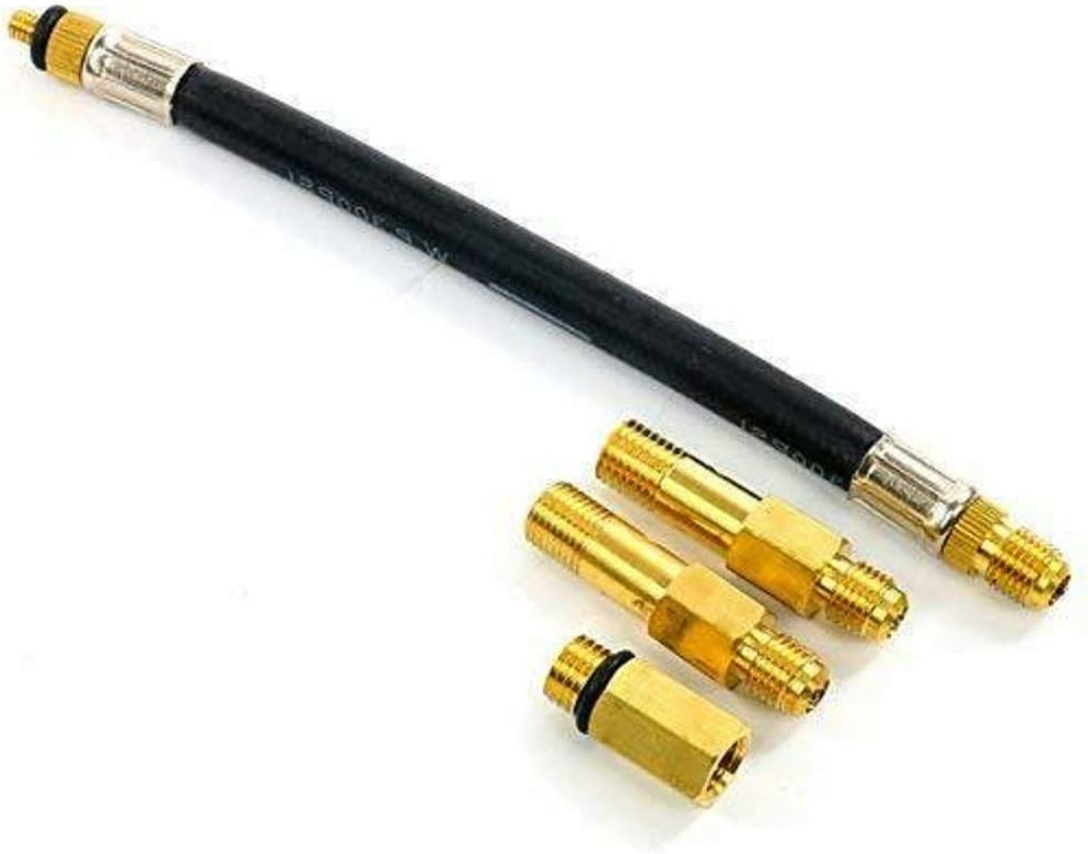 140PSI Fuel Injector Pump Pressure Tester Gauge Cars Trucks Tool Kits,Jikkolumlukka