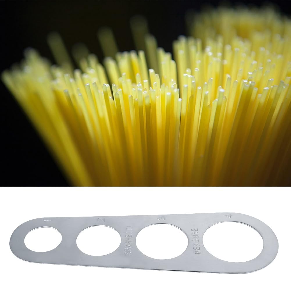 Misuratore Spaghetti In Acciaio Inox - Dosatore Con 4 Fori Per Porzioni - Foto 3