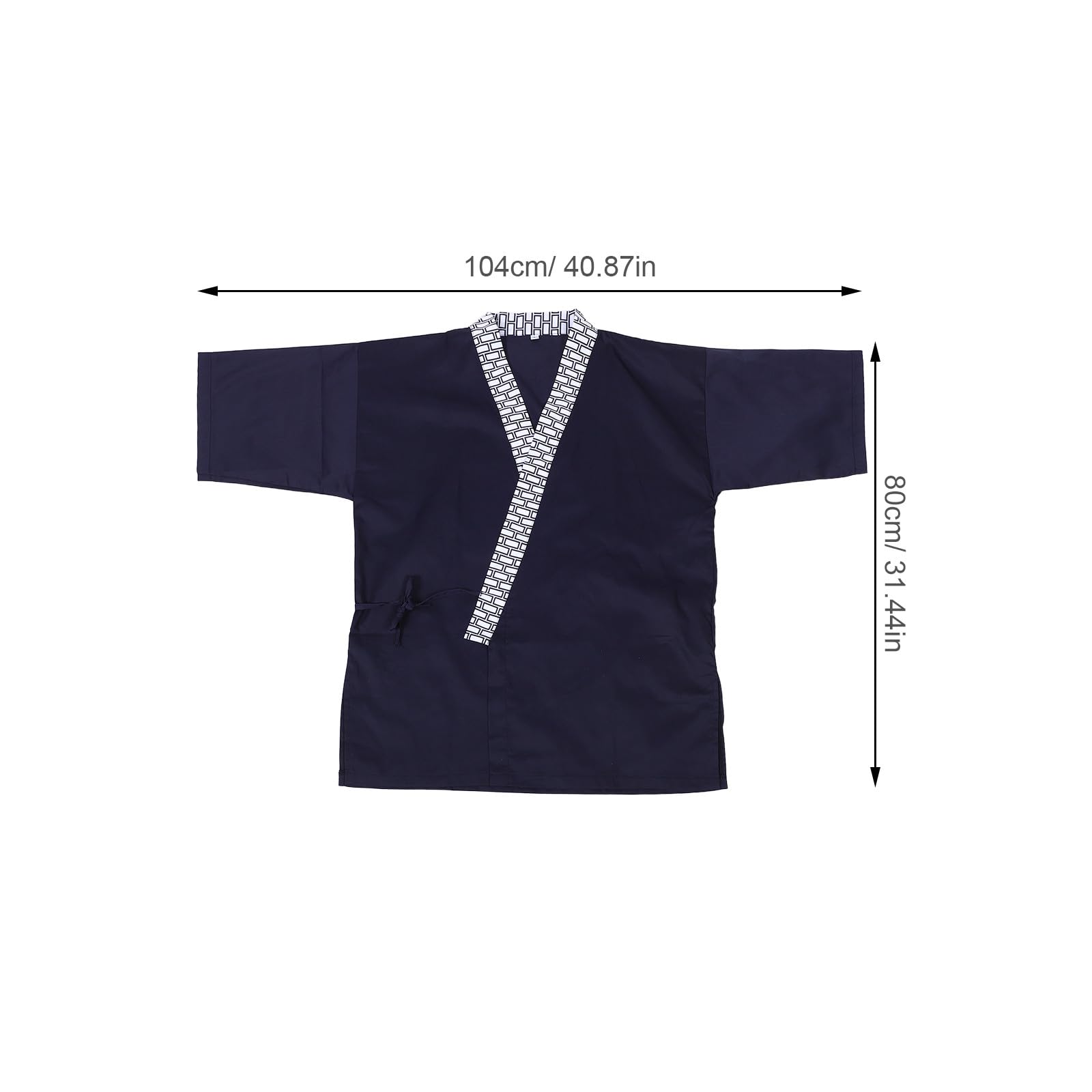 Healvian Cappotto da Cuoco di Sushi Unisex, Kimono da Cuoco Giapponese, Abbigliamento da Lavoro per Cameriere da Cucina, per Donne e Uomini, Abbigliamento da Lavoro per ristoranti e cucine