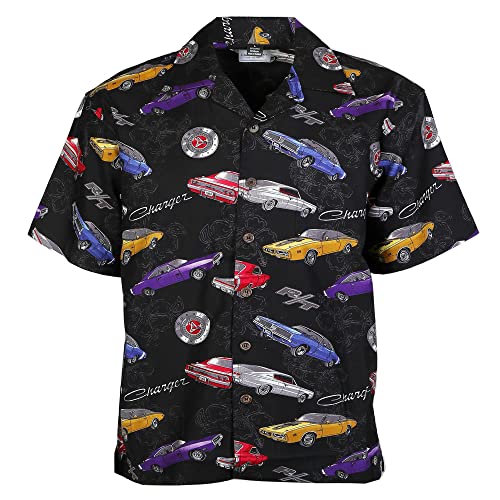 David Carey Originals Dodge Charger Camp Shirt 48253