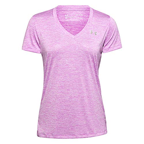 Image of Under Armour Womens Tech V-Neck Twist Short-Sleeve T-Shirt