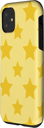 Miniatura 8 de Funda estética para iPhone 1212 Pro Star Print Geometric Light Yellow Lemon