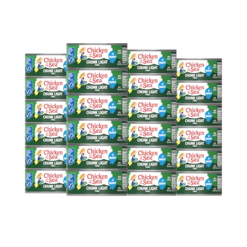 Chicken of the Sea Wild Caught Chunk Light Tuna, 5