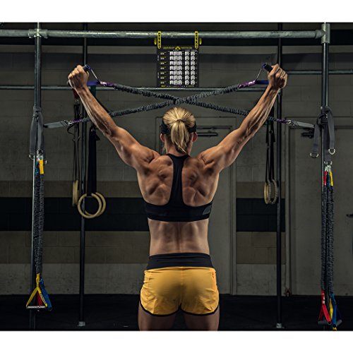 Squat Rack Straps - Compatible with Crossover Cord Shoulder Resistance Bands - Crossover Symmetry by Crossover Symmetry - Image 5