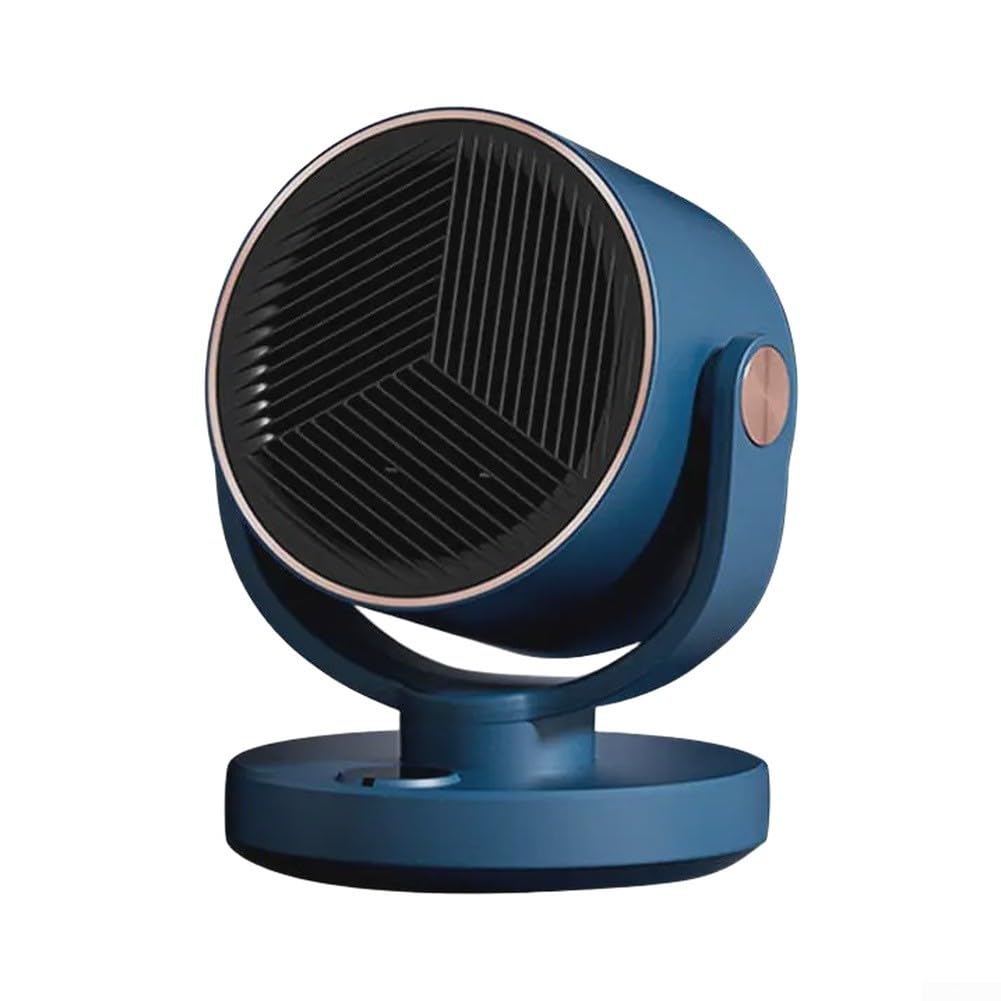 Calefactor Eléctrico para ptc 1800W Oscilante Hogar Calefactor(Blue EU)