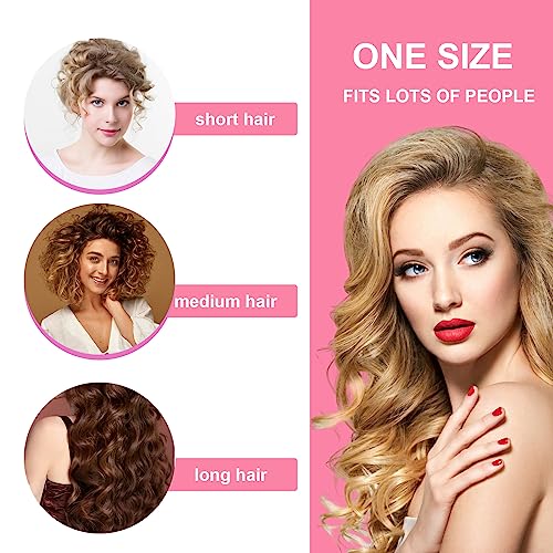 28Pcs Rollers Hair Curlers, Self Grip Hair Rollers,Hair Rollers for Volum, Snap on Hair Curlers Sleep in,for Women Hair Styling No Hair Damaging for Long Hair,Medium and Short Hair - Image 4