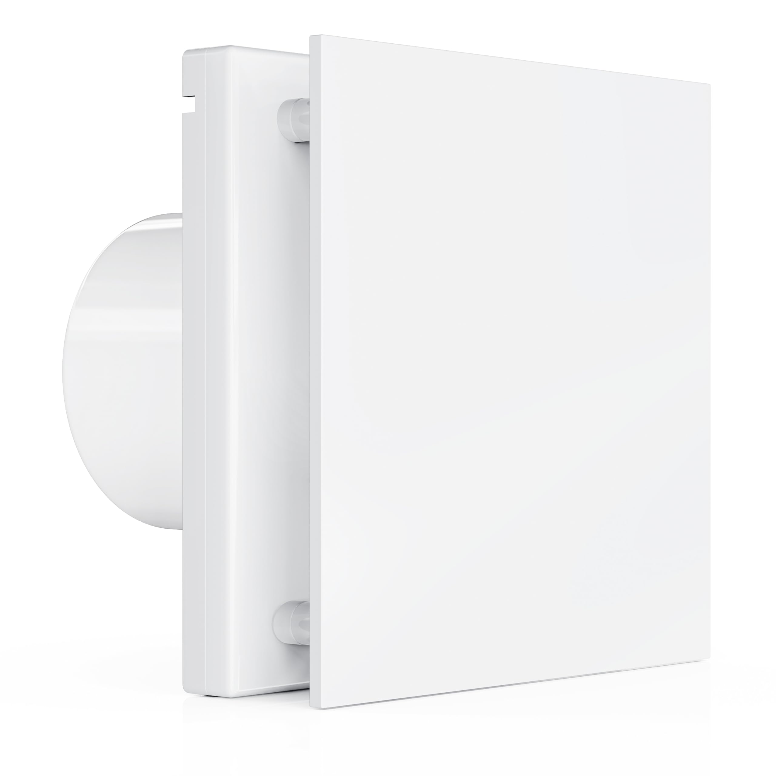 HG Power Ventilador de baño Soplador de 100 mm, 95 m³/h, IP45, 230 V, para baño, cocina, inodoro, garaje, sótano, color blanco