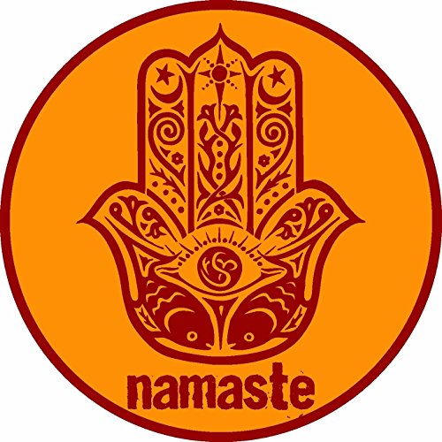 ION Graphics Buddha Sticker Namaste Om Hamsa Hand Spiritual Hindu Decal Bumper Yin Yang