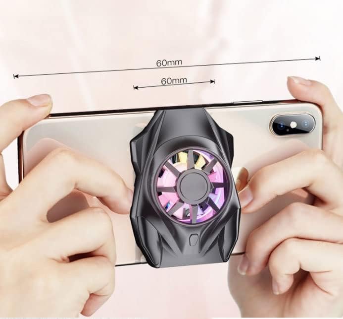 fedrui cell phone cooler cellphone radiator with retractable buckle semiconductor heatsink cooling fan mobile phone radiator for video live