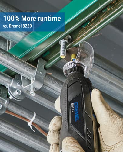 Dremel 8260 Cordless Rotary Tool, 12V 3Ah Lithium-Ion Battery - Multi Tool Kit with 65 Accessories + 5 Attachments, Brushless Motor, Electronic Feedback, Variable Speed 5.000-30.000 RPM, Bluetooth 6 Dremel 8260 Cordless Rotary Tool, 12V 3Ah Lithium-Ion Battery - Multi Tool Kit with 65 Accessories + 5 Attachments, Brushless Motor, Electronic Feedback, Variable Speed 5.000-30.000 RPM, Bluetooth - Image 6