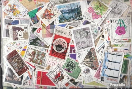 Colección de sellos alemanes variados de Prophila con 400 piezas especiales de correo para filatelia