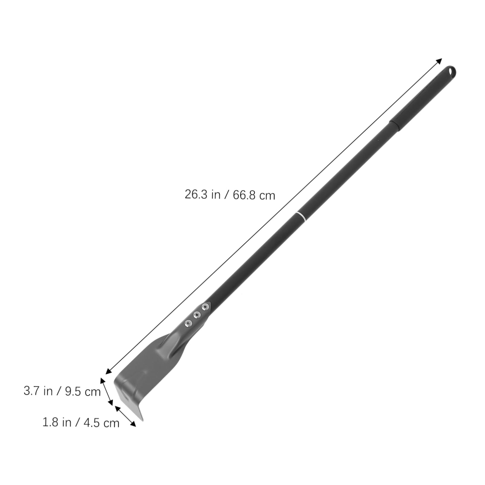 BUTIFULSIC Fireplace Tool Grill Ash Spatula Coal Cleaning Tool Oven Cleaning Spatula Heat-Resistant Handle Household Ash