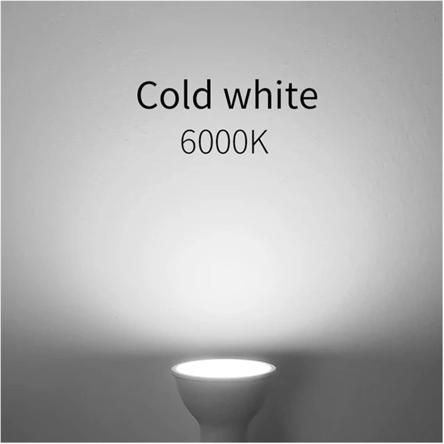 10pcs Spotlight Dimmable 6W LED Bulb lamp GU10 MR16 Downlight Plastic Aluminum 220V 240V Spot Light Table Ceiling Light(Cold White)