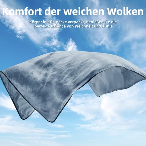 Image of inhand Cooling Blanket King Size (90 inchx108 inch), Cooling Blankets for Hot Sleepers, Absorbs Heat to Keep Adults Cool for Summer Nights Sweats, Thin Cold Lightweight Blanket for Couch Bed, All Season Use