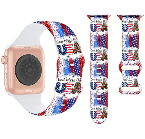 Sport Bands Compatible with Apple Watch Band 38MM 40MM 41MM 42MM 44MM 45MM 49MM, Silicone Strap Compatible with iWatch Bands Ultra Series SE 9 8 7 6 5 4 3 2 1 for Women Men