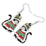 Zoom IMG-2 shigie orecchini natalizi in acrilico Zoom IMG-2 shigie orecchini natalizi in acrilico