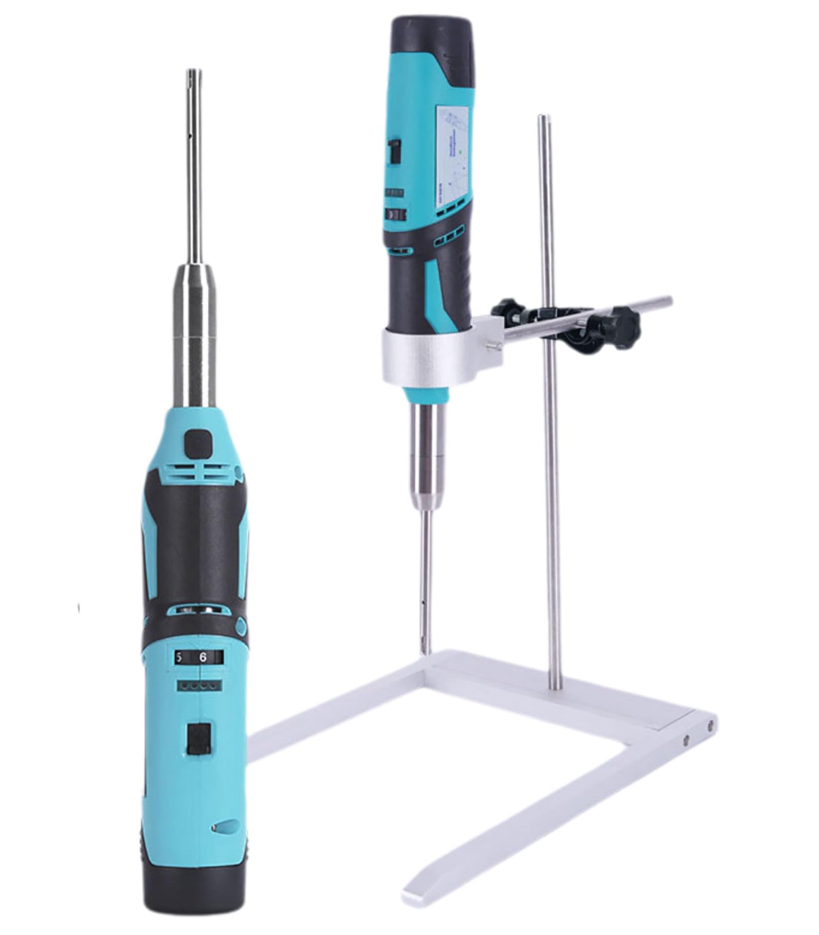 Homogeneizador Portátil De Alta Velocidad para Laboratorio, Homogeneizador De Tejido Celular De Laboratorio, Homogeneizador De Dispersión De Alta Velocidad Ajustable 8mm
