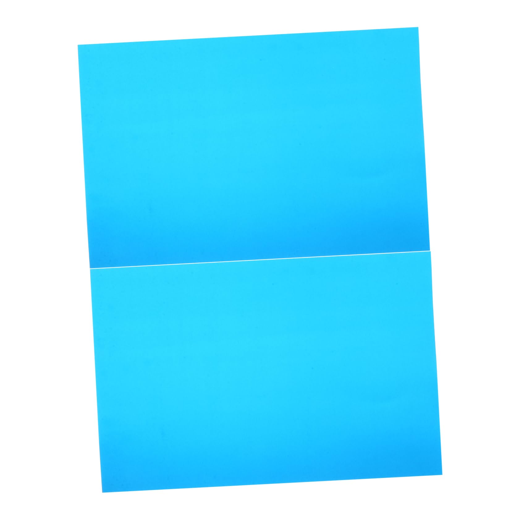 CIYODO Engraving Aluminum Sheets 2pcs Metal Plates for DIY Business Card Craft Decor