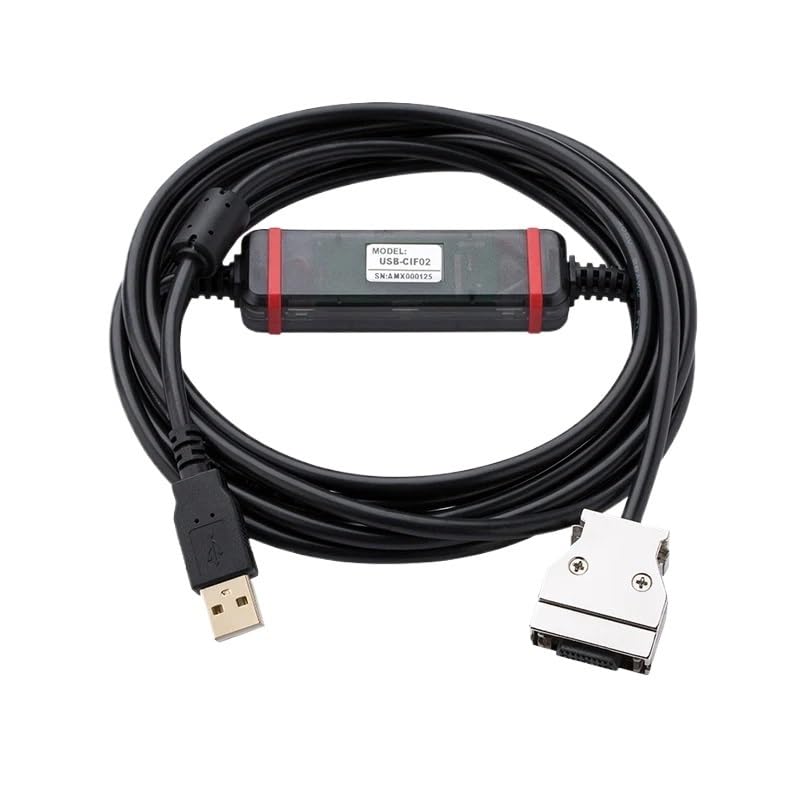 Programming Cable Suitable for PLC USB-CIF02 Download Cable CPM1 CPM1A/2A C200HS C200HX/HG/HE Series Download