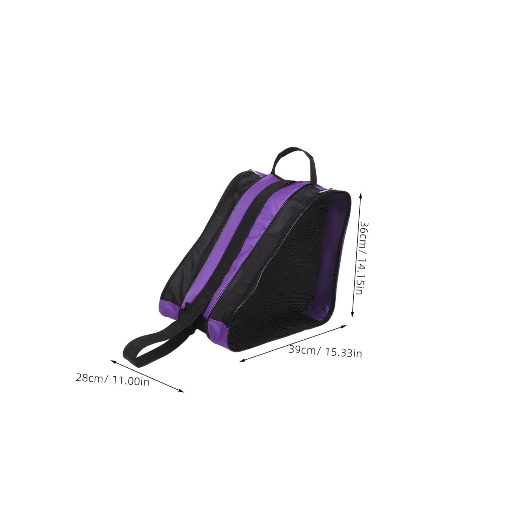 balacoo 2 Pcs Skates Bag for Women Large Capacity Roller Skate Case Storage Organizer for Skating Shoes Portable and Comfortable Shoulder Bag