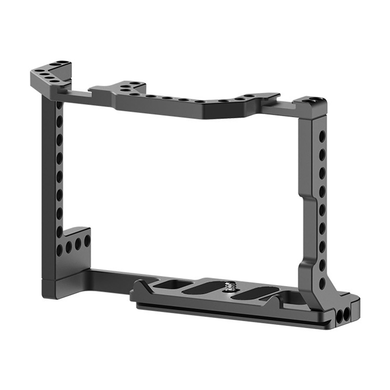 Gabbia professionale per fotocamera con doppi punti di montaggio antiscivolo in silicone grip per EOS70D 80D 90D migliora le protezioni DSLR Camera Cage
