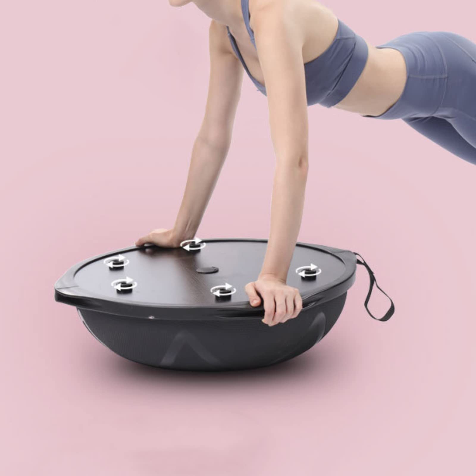 TOMSHOO Balle De Yoga Anti-éclatement épaissie Balle D'équilibre