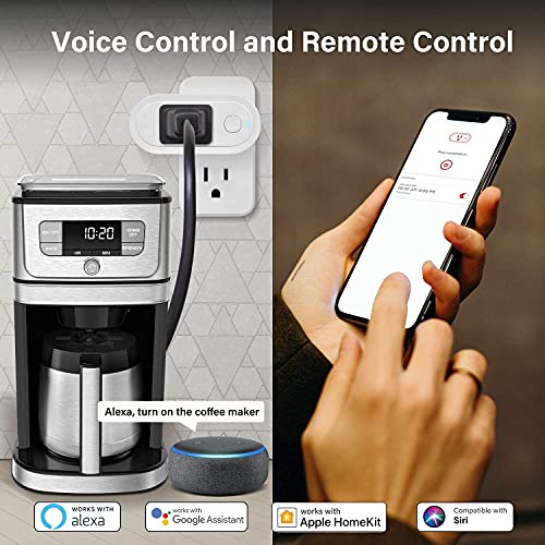 Sengled Smart Candle Bulbs 4PK Bundle with Smart Plug 4PK, Zigbee E12 Candelabra Smart Bulb and Smart Socket are Work with Alexa, Google Home, SmartThings, Smart Outlet Remote Control (Hub Required)