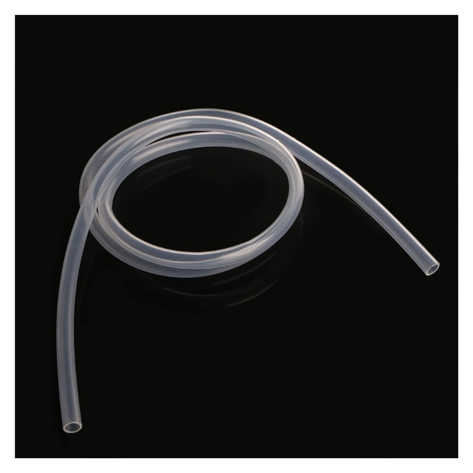 Manguera transparenteTubo flexible transparente de 10 mm de diámetro interior x 12 mm de diámetro exterior, tubo de silicona, tubo de manguera flexible, 1 m, transparente 63HF ligero (longitud 6x8 mm)