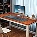 Black Gold Honeycomb Desk Pad Mouse Pad,Extend XL Mouse Mat with Stitched Edges,Non-Slip Rubber Base Large Mousepad for Office PC Keyboard Laptop and Home Work Desk Mat(31.5X11.8 in)