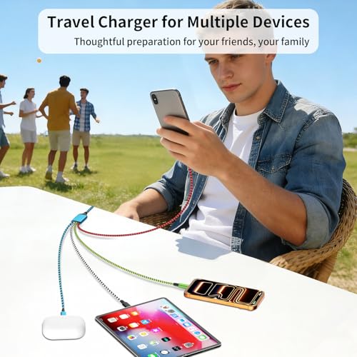 Save on 2-Pack 4-in-1 Multi Charging Cables with Code 8MUWZVJF