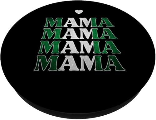 Miniatura 2 de Love Mama, Nigerian Mothers, Nigeria Flag PopSockets Swappable PopGrip