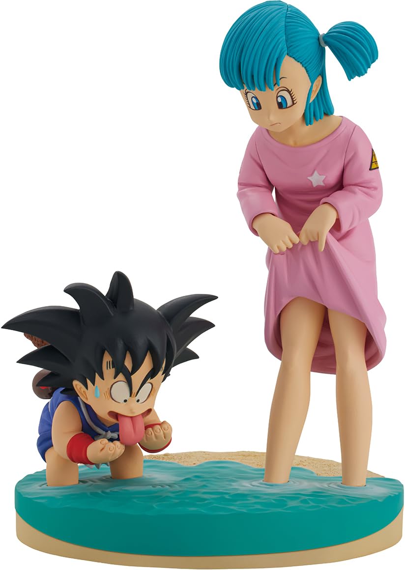 Amazon.co.jp: 一番将フィギュア - ドラゴンボールZ - 孫悟空&ブルマ