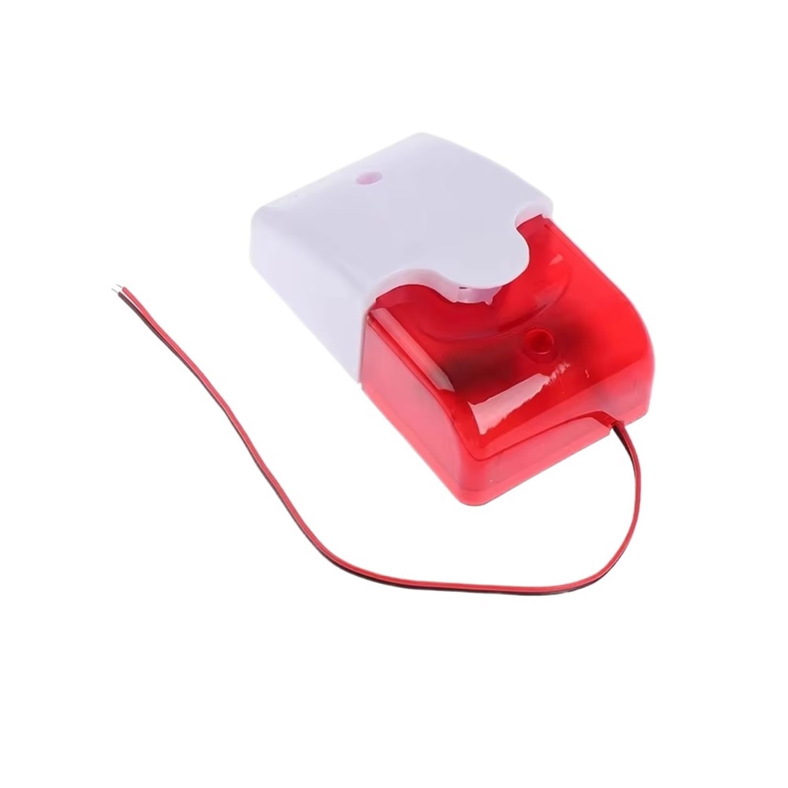 Multi-Voltage Security Siren 5V/12V/24V/220V | 120dB Strobe Light & Alarm Compatible(DC 5V -12V)