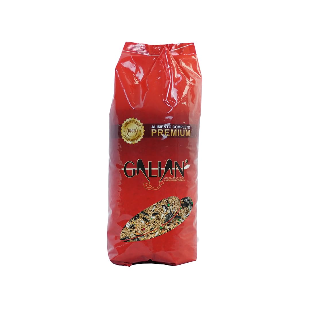 Mezcla de Semillas de 20 kg para ninfas y agapornis Alimento Natural al 100% - Enriquecido con vitaminas - Nutrición Completa y equilibrada - Producido en España