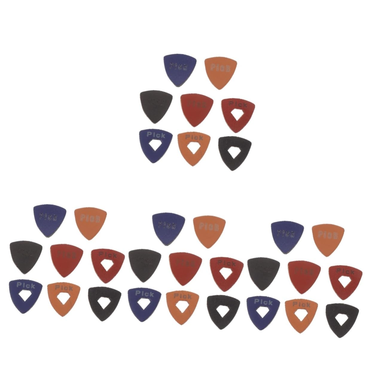 32 szt. kostki do gitary akcesoria gitarowe guitar pick akcesoria skórzane zestaw picków do gitary grube kostki akustycznej do elektrycznej wybór ukulele zestaw