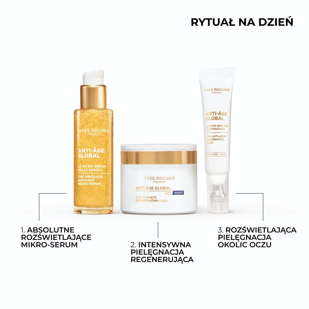 Yves Rocher Anti-Âge Global Krem Regenerujący Anti-Aging Dzień Noc – 75 ml