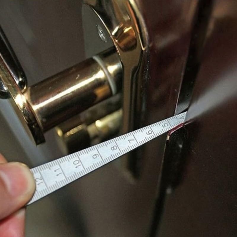 1pc Taper Gauge Depth Gap Ruler Wedge Feeler 1-15mm Stainless Steel Hole Inspection