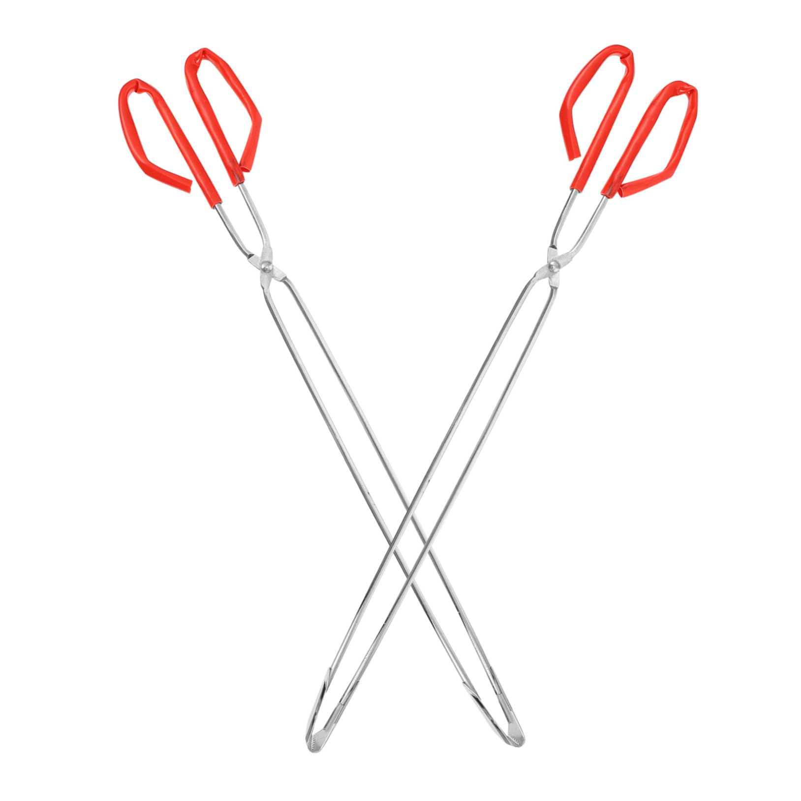 TOVINANNA Stainless Steel Trash Pliers 2pcs Garbage Clip Trashing Picking Gripper for Outdoor Work