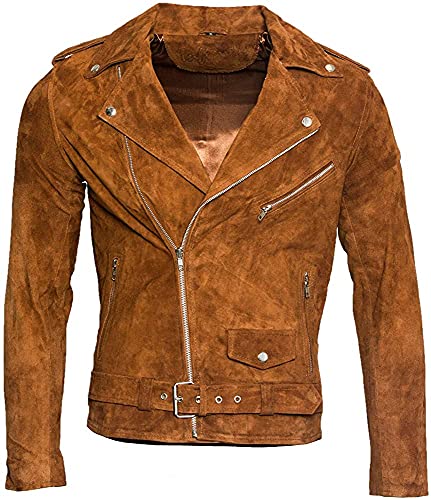 Men Leather Jacket - Lambskin Winter Vintage Motorcycle Biker Jacket, Coat Soft & Stylish Moto Ride & Racing Jacket's